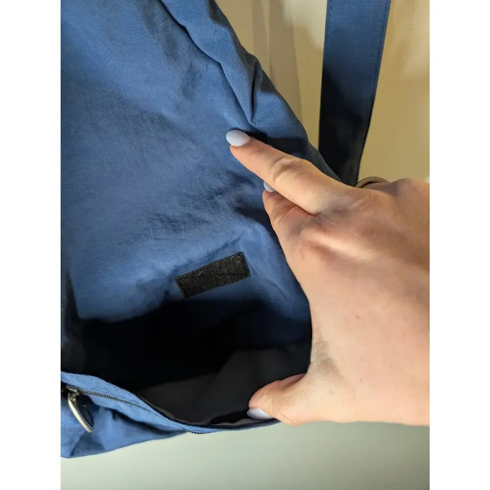 Ameribag Healthy Back Bag Navy Blue Crossbody Sling Ergonomic Kingspoint USA - Picture 8 of 10